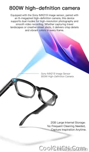 2026New POVSmart Glasses with 800W 4K HD Camera Wireless Audio Sunglasses Men Photos&Video AI Translation ChatGPT Glasses Women - view 10