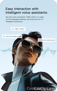 2026New POVSmart Glasses with 800W 4K HD Camera Wireless Audio Sunglasses Men Photos&Video AI Translation ChatGPT Glasses Women - view 15