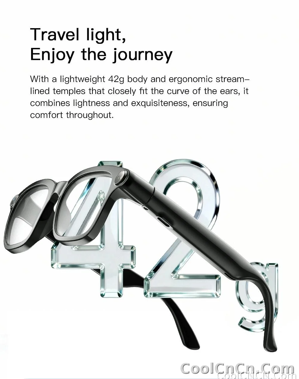 2026 New 800W Pixel Camera 1080P Video Recording Smart Glasses Men AI Voice Assistant Music Player Translation Sports Sunglasses - detail
