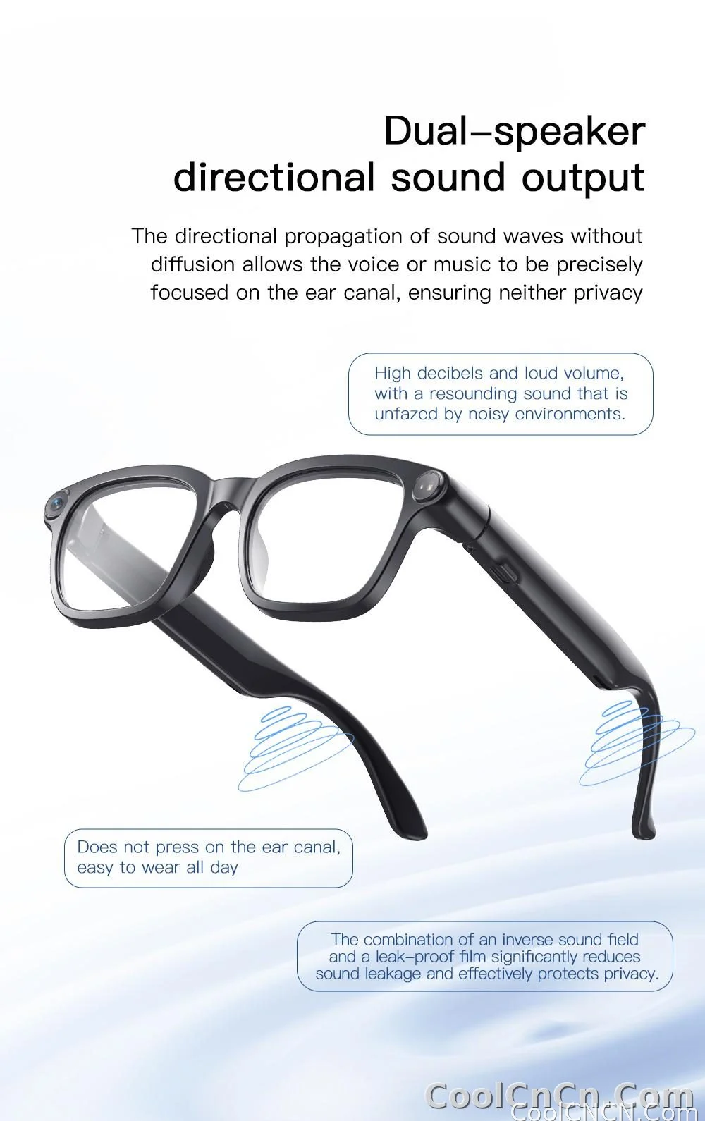 2026 New 800W Pixel Camera 1080P Video Recording Smart Glasses Men AI Voice Assistant Music Player Translation Sports Sunglasses - detail