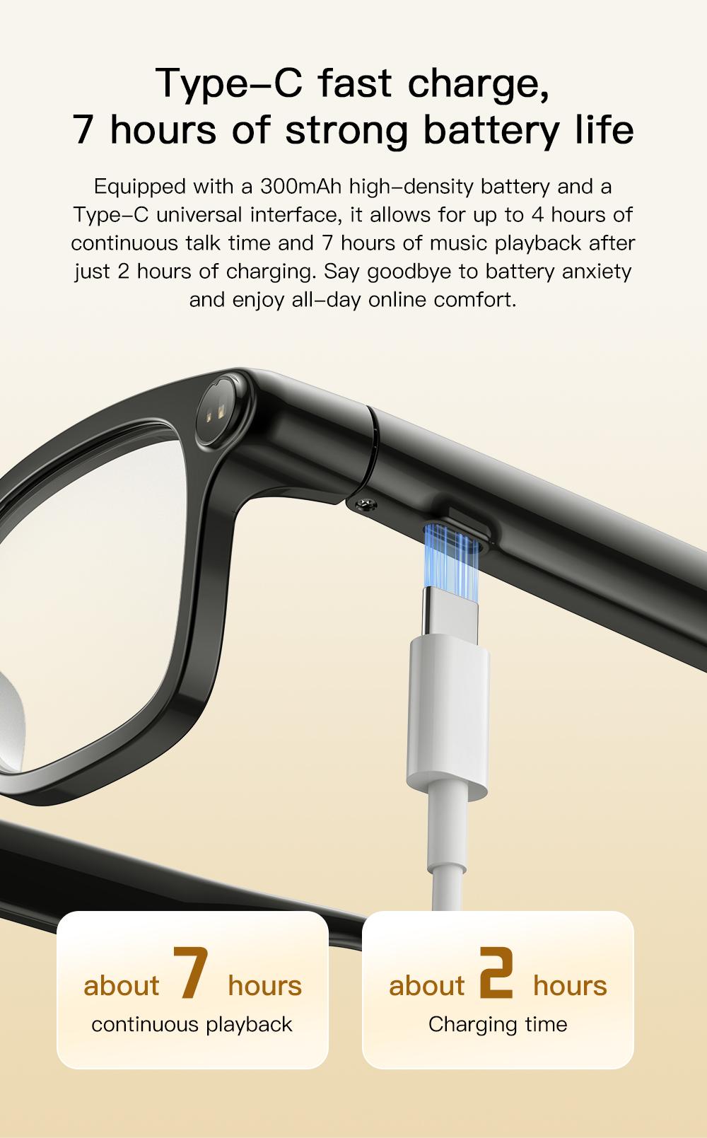 2026 New 800W Pixel Camera 1080P Video Recording Smart Glasses Men AI Voice Assistant Music Player Translation Sports Sunglasses - gallery
