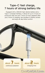 2026 New 800W Pixel Camera 1080P Video Recording Smart Glasses Men AI Voice Assistant Music Player Translation Sports Sunglasses - view 18