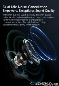 2026 New 8K HD AI Smart Glasses Men with Chat GPT 800MP Camera Bluetooth Call AI Translation Voice Assistant Control Unisex Sung - view 23