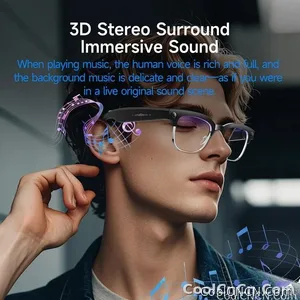 Smart Glasses 800W Camera 2026New Technologies Video Recording AI Photo Recognition Bluetooth Calls Voice Translation Sunglasses - view 3