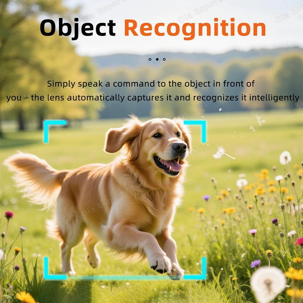 2026 New 4K HD AI Smart Cycling Glasses Men 800MP Camera Goggle BT Call AI Translation Voice Assistant Control Sunglasses Women - gallery