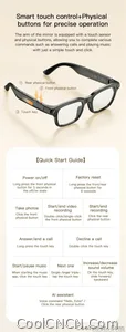 2026 New AI Smart Sunglasses 8MP HD Camera Glasses 1080P Video Recording Translation Call Waterproof Bluetooth Eyewear Men Women - view 19