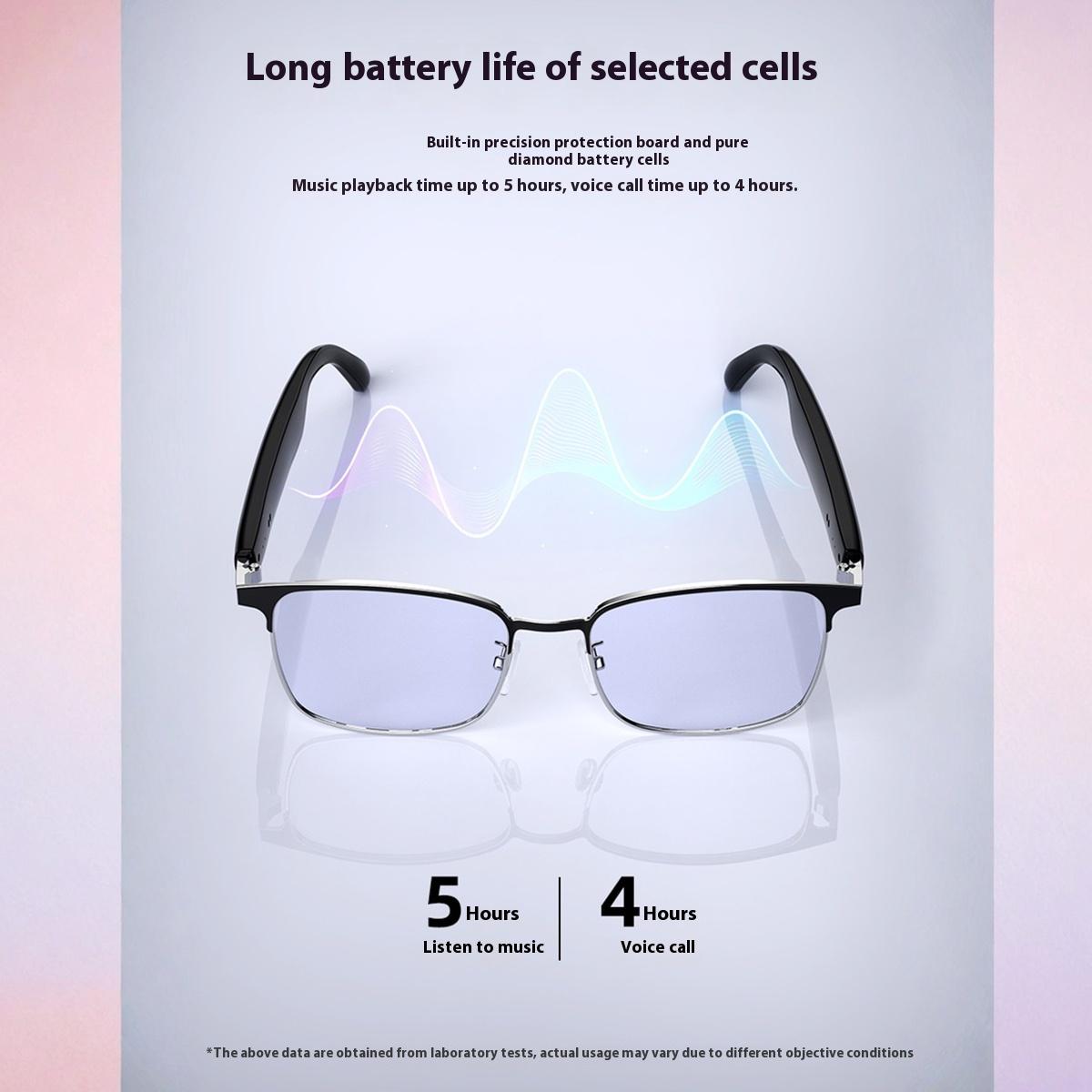 AI Glasses For Men languages Real Time Translation Wireless Bluetooth Touch Call Meeting Sports Music Smart Glasses - gallery