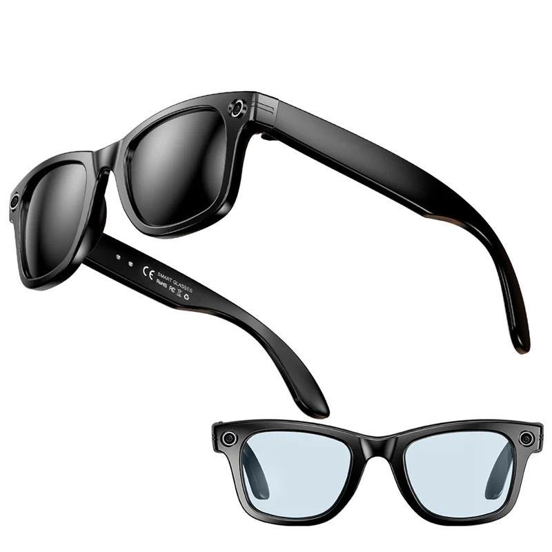 W610 AI Smart Glasses with Video Camera 800W Outdoor Sunglasses Wi-Fi Transfer BT Calling Audio Record Smart Wearable Headset - gallery