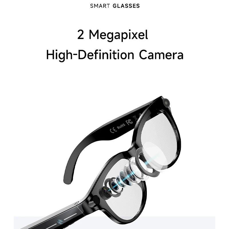 2026 New Smart Glasses Listening To Music Open Listening AI Translation AI Voice Assistant AI Image Recognition Smart Glasses - gallery