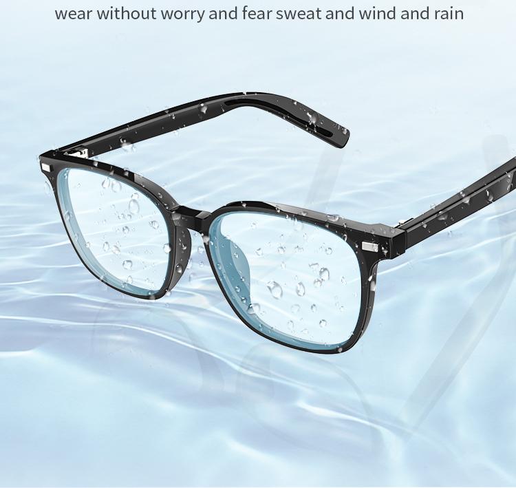 Bluetooth Smart Glasses Voice Call Music Play Remote Control Camera Wireless Bluetooth Headset Waterproof Glasses For Men  Women - gallery