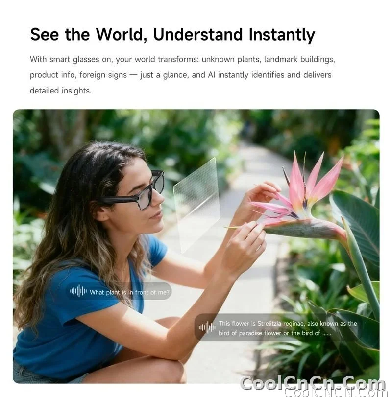 6K HD AI Camera Glasses 800MP Photochromic Multifunctional Smart Glasses Bluetooth Calling Photo Chat Music Translation 2026 - detail