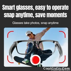 6K HD AI Camera Glasses 800MP Photochromic Multifunctional Smart Glasses Bluetooth Calling Photo Chat Music Translation 2026 - view 4