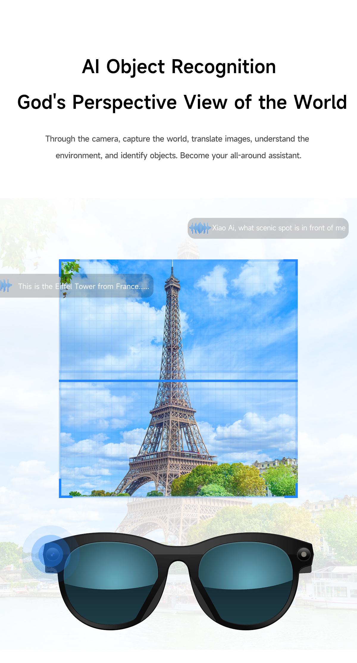 2026 New AI Smart Glasses for Photography And Video Intelligent Interactive Translation Feature Compatible with IOS And Android - gallery