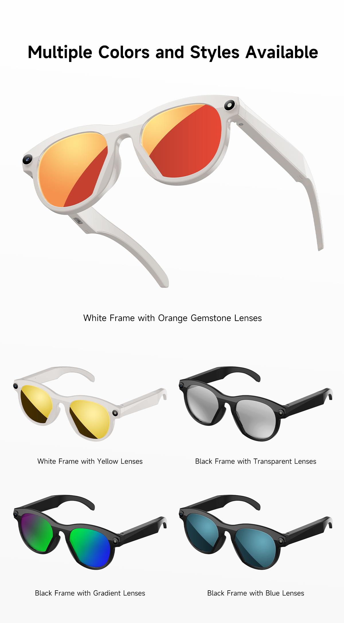 2026 New AI Smart Glasses for Photography And Video Intelligent Interactive Translation Feature Compatible with IOS And Android - gallery