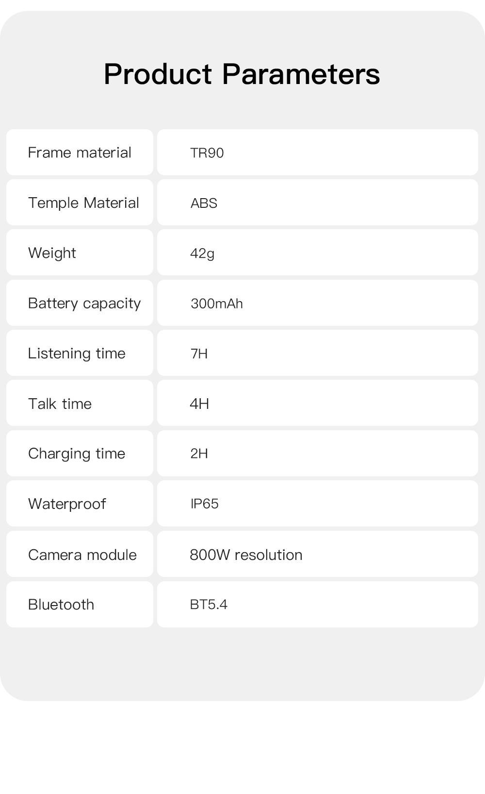 New Business Sports Smart Glasses Men 8MP Anti-shake Camera 100+Language Translation ChatGPT AI Assistant Video POV AI Sunglass - gallery