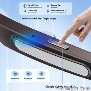 2026 New AI Smart Glasses,AI ChatGPT and Gemini-2.5 with 164 Translations Supported,Bluetooth Glasses for Men Women,Music Playback & Hands-Free Calling,Photochromic Lens,IP67 Waterproof - view 11