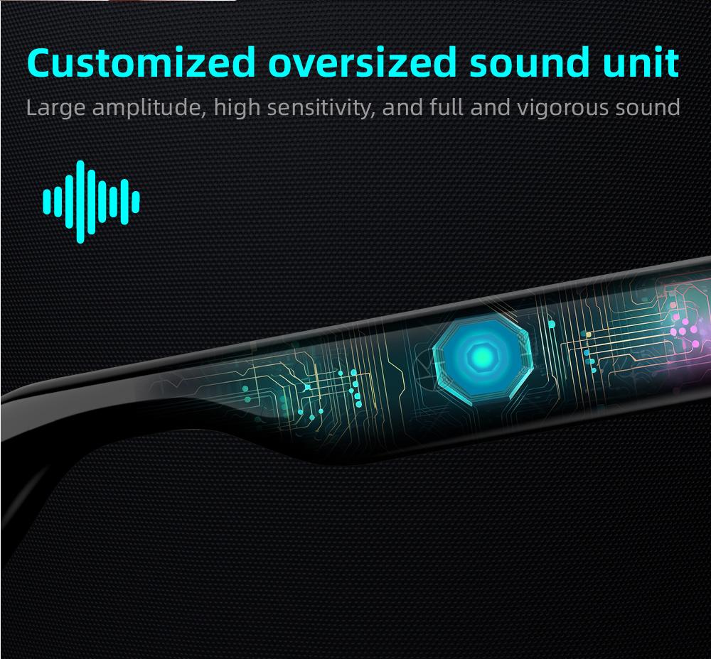 SG13 Smart Eyewear With Immersive Open Ear Audio, Stylish Gradient Frame, Bluetooth 5.4 Wide Compatible With iOS And Android - gallery
