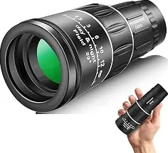Pro Grade 16X52 Mini Monocular Telescope High Powered for Adults, Birthday Gifts for Men Dad Him Husband Teen Boys, BAK4 & FMC Prism Scope for Birdwatching Outdoors Hunting, Cool Gadgets for Men — Upgrade Your Lifestyle