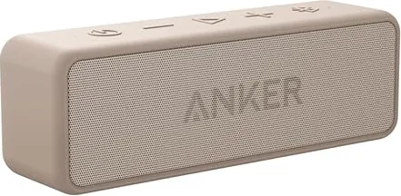 Smart Choice Anker soundcore 2 Portable Bluetooth Speaker, Stereo Sound, IPX7 - BassUp, 24H Playtime, Bluetooth 6, Wireless Speaker for Home, Outdoors, Travel-Mocha Brown — Premium 2026 Model