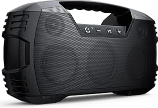 Trending Now Outdoor Bluetooth Speaker, IPX7 Waterproof, 90W Peak, 32H, Black — Upgrade Your Lifestyle