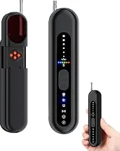 High Quality Hidden Camera Detector Spy Camera Finder Upgraded RF Signal Scanner Bug Detector GPS Tracker Detector Listening Device Finder Portable Privacy Protector for Hotel Travel Home Office Airbnb Bathroom — Free Worldwide Shipping