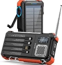 Best Seller BLAVOR Emergency Radio, NOAA Weather Radio AM/FM, Hand Crank/ Solar Powered — Upgrade Your Lifestyle