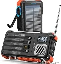 Best Seller BLAVOR Emergency Radio, NOAA Weather Radio AM/FM, Hand Crank/ Solar Powered — Upgrade Your Lifestyle - view 1