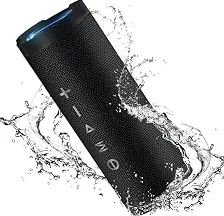 Trending Now Vanzon Bluetooth Speaker, V40 Wireless Portable Bluetooth Speaker | IPX7 Waterproof, 24W HiFi Stereo Sound,24H Playtime, LED Lights and TWS Dual Pairing, Suitable for Travel,Home & Outdoors — Durable Design