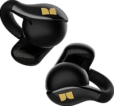 Top Rated Monster AC225 Open Ear Earbuds, Stereo Sound, Bluetooth 6.0 Open Ear Headphones, Lightweight Comfort Clip-On Earbuds with ENC Mic for Clear Calls, 36H Playtime, Touch Control, IPX6 Waterproof, Black — Best Seller