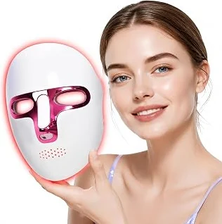 Ultra 7 Colors Red Light Therapy for Face, LED Facial Mask, Rechargeable — Gift Set Edition