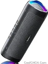 Exclusive Edition Bluetooth Speaker, 20W HD Sound, Portable Wireless, IPX5 Waterproof, Up to 24H Playtime, TWS Pairing, for Home/Party/Outdoor/Camping/Beach Essentials, Electronic Gadgets, Birthday Gift (Black) — Perfect Gift Idea - view 1