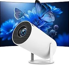 Pro Grade Mini Projector, Portable Smart Projector 4K WiFi 6 BT 5.4 [Built-in App] — Gift Set Edition