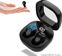 Top Rated 2026 Wireless Earbuds for Side Sleepers, Invisible Sleep Earbuds with Low Profile Design, Tiny Hidden Bluetooth Earphones for Small Ear Canals, Mini Earbuds for Sleeping, Deep Black — Compact & Portable - view 1