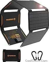 Advanced FlexSolar 40W Foldable Solar Panel Charger, USB-C USB-A & DC Outputs — Perfect Gift Idea - view 1
