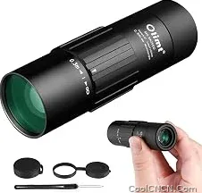 Premium Olimt 8x25 Monocular Telescope, Mini Pocket Compact Small Size Portable Handheld Lightweight ED Glass Wide Angle View Waterproof Monoscope for Adults Hiking Camping Backpacking Outdoor Travel Hunting — Free Worldwide Shipping - view 1