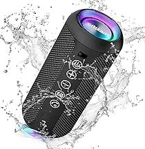 2026 New Ortizan X10 Portable Bluetooth Speaker (1st Gen), IPX7 Waterproof, Wireless — Travel Friendly