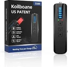Ultra 6-in-1 Hidden Camera Detector,Anti-Spy Camera Finder,RF & GPS Detector - AI Upgraded WiFi Scanner,4 Modes Hidden Devices Detector,Portable Privacy Security Pen for Hotels Car Office Travel,Black — Durable Design