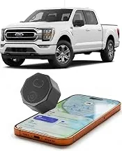 Premium Air Tracker Tag Hidden Ultra Magnetic Finder for Vehicles, | No Monthly Fee | 5-Year Battery | Works with Apple Find My (iOS Only), for Car, Truck, Motorcycle, Equipment Single Black — Durable Design