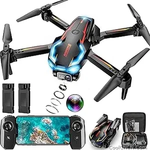 High Quality Drone with Camera for Adults, 2K HD FPV Drones with Upgrade Altitude Hold, One-Key Take Off/Landing, Speed Adjustment, Headless Mode, 2 Batteries, Toys Gifts for Teen Boys Girls, Beginner — for Men Women - view 1