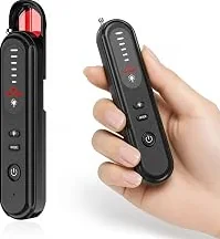 Upgraded Version Hidden Camera Detector 6-in-1, Anti Spy Camera Finder with GPS Tracker Detection, RF Signal Scanner, Rechargeable Bug Detector for Hotel, Travel, Home, Office, Car Privacy Protection — Travel Friendly