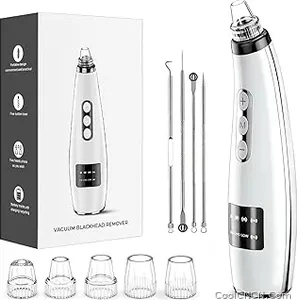 Pro Grade Blackhead Remover Vacuum, Facial Pore Extractor, 5 Suction Levels, 5 Probes — Durable Design - view 1