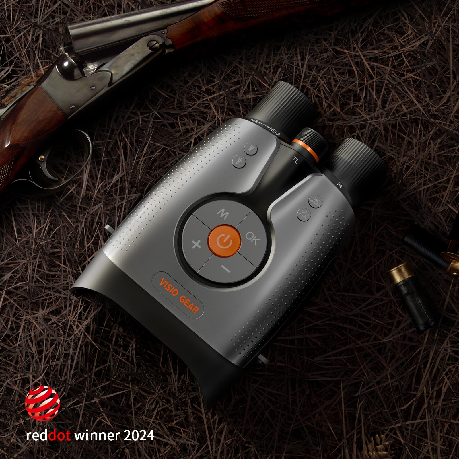 DS371 WIFI Infrared Digital Telescope Video Camcorder 4K 52MP UHD Night Vision Binoculars Camera for Hunting with AI Color