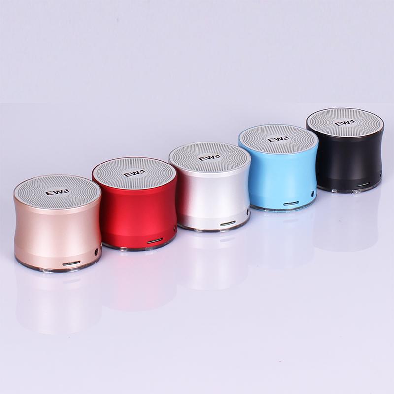 EWA 109PRO Bluetooth Speaker Portable  Metal HIFI Speakers TWS Wireless Music Player Strong Sound SD Card Play Speaker
