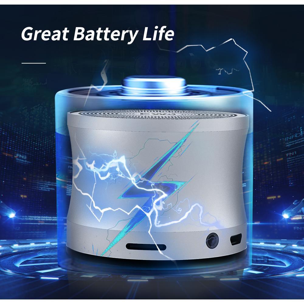 EWA A109 TWS Bluetooth Speakers 5W Drivers Enhanced Bass High Definition Sound Portable Can Call True Wireless Stereo Speaker