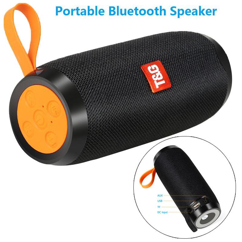 Speaker Bluetooth Portable Wireless Bass Column Waterproof Speakers Support AUX TF USB FM Soundbar Subwoofer TG Original Brand
