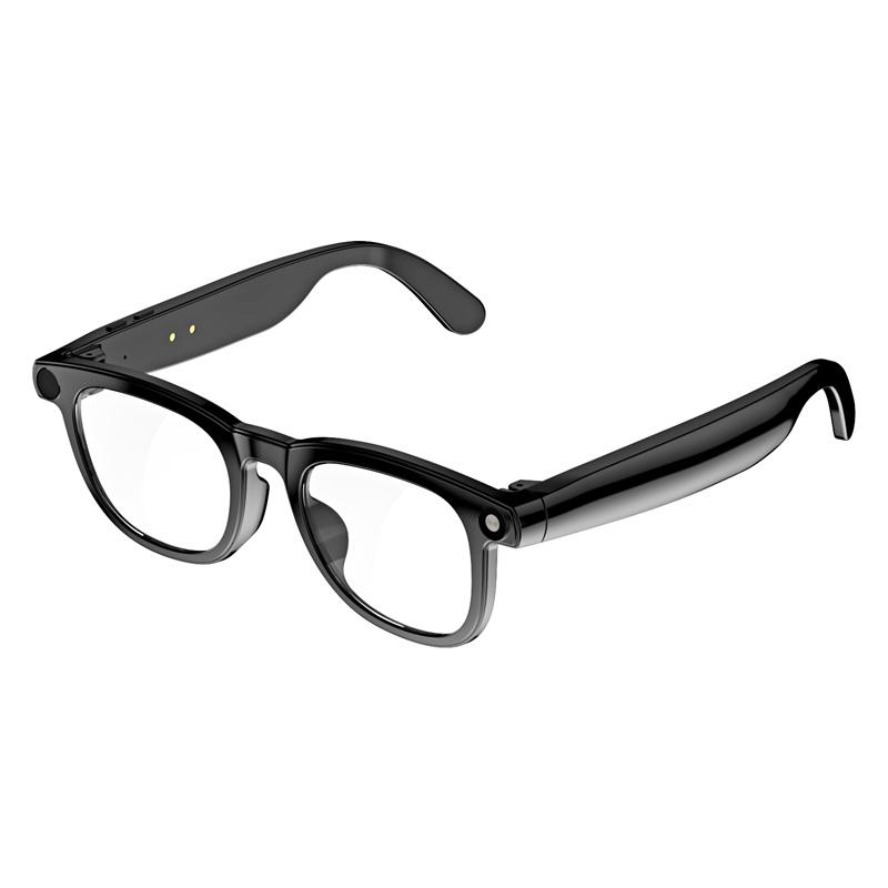 Fashion AI Smart Glasses CY01 800Wpixel HD Camera Photo Video Voice Bluetooth Call Glasses Wireless Music Earphones Wearable Transparent - Image 3