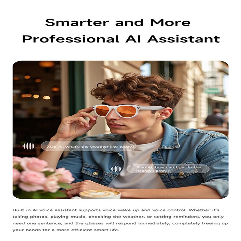 New M88 Smart Glasses Photography Video AI Intelligent Interactive Translation Smart Sunglasses IOS Andirod Glasses - Image 4