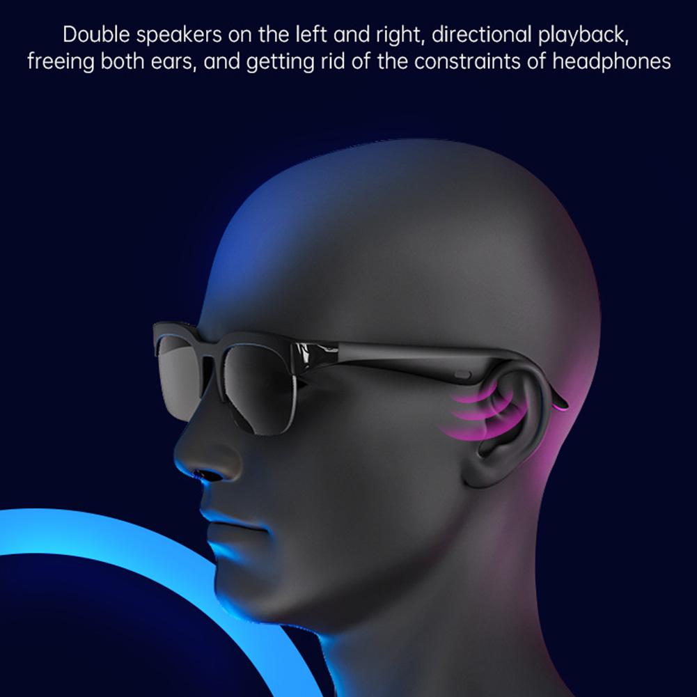 XG89 AI 6.0 Smart Bluetooth Glasses Colour Changing Anti-UV and Anti-Blue Light Waterproof Calls Wireless Smart Sunglasses - Image 4