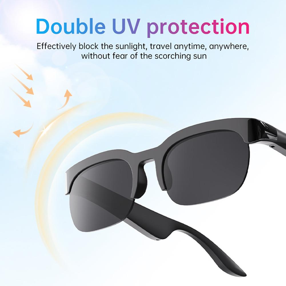 XG89 AI 6.0 Smart Bluetooth Glasses Colour Changing Anti-UV and Anti-Blue Light Waterproof Calls Wireless Smart Sunglasses - Image 5