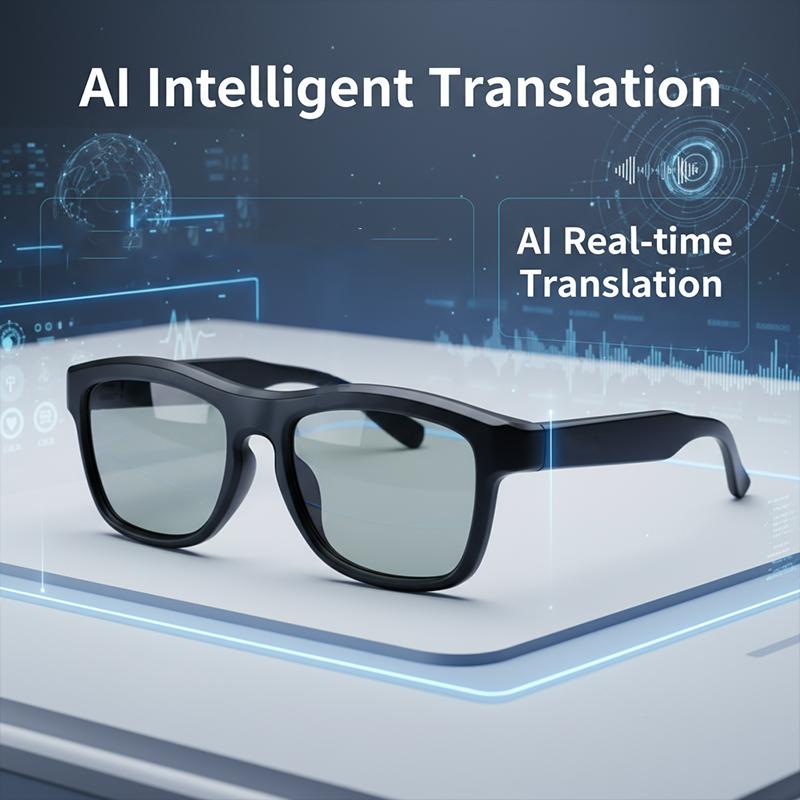 Touch Control Color Changing Sunglasses Men Women Electrochromic AI Intelligente Translation calling Music Player Bluetooth - Image 2